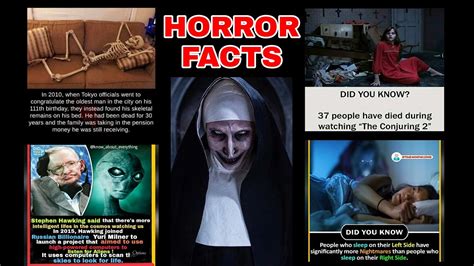 horror facts|top 10 creepy facts.